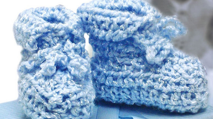 Baby Shower Crochet Booties