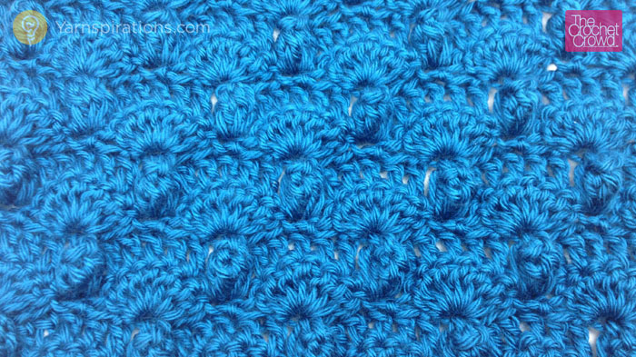 Fans on Bobble Crochet Stitch