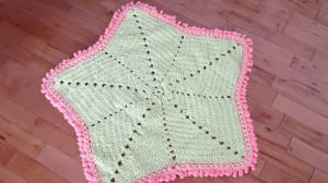 Baby Blanket Crochet Star