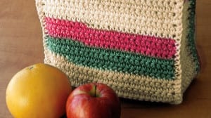 crochet lunch bag