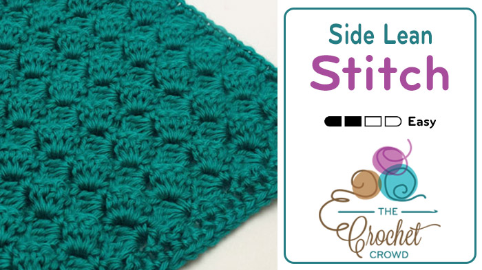 Crochet Side Lean Stitch