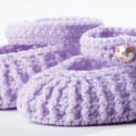 Mary Jane Crochet Baby Booties
