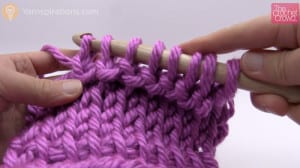 Learn the Tunisian Purl Stitch