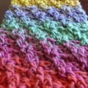 Crochet Woven Scarf Pattern