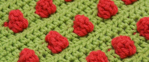 Popping Bobbles Crochet Stitch