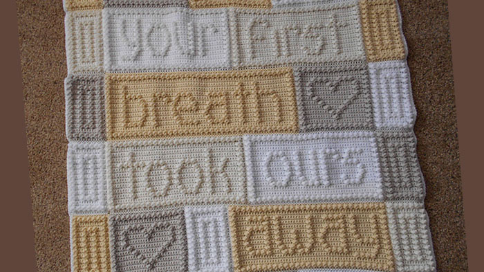 Crochet Breath Baby Blanket Pattern