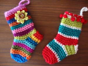 Miniature Christmas Sock