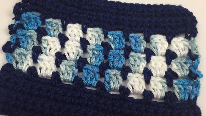 Crochet Colour Scarf Pattern + Tutorial