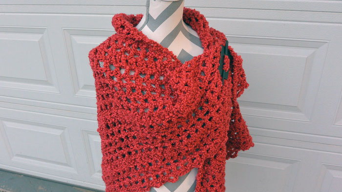 Crochet Boucle' Shawl
