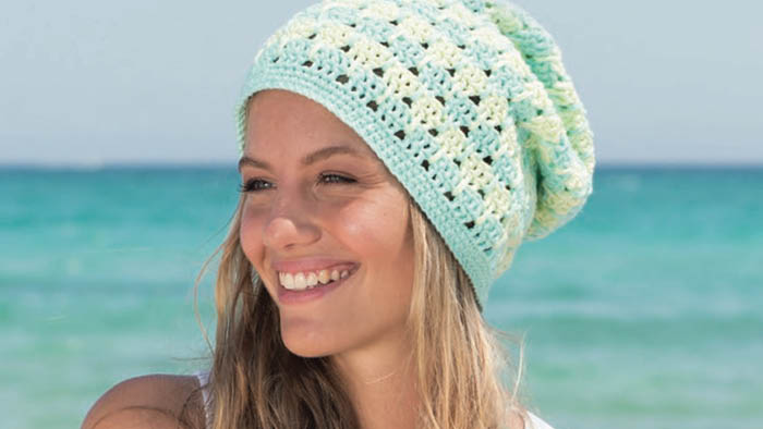 Crochet Laguna Slouchy Hat