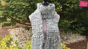 Crochet Icy Scarf