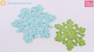 Crochet Twinkling Snowflake