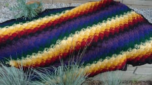 Catherine wheel stitch discount blanket