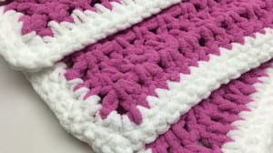 Crochet Gap Space Baby Blanket