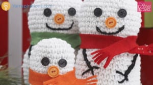 Crochet Snowman Family Pattern