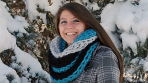 Tri Color Crochet Cowl Pattern