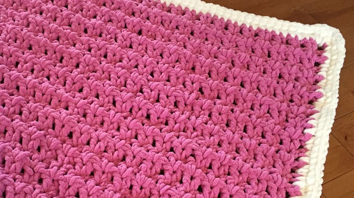 Crochet Gap Space Baby Blanket