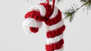 Christmas Candy Cane Crochet Pattern