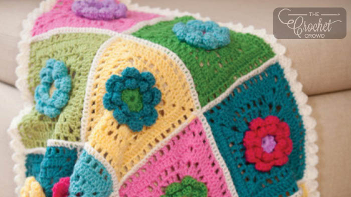 Crochet Field of Dreams Afghan Pattern + Tutorial