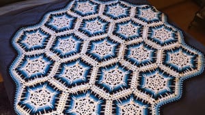 Crochet Winter Blizzard Afghan by Daniel Zondervan