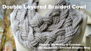 Double Layered Braided Cowl