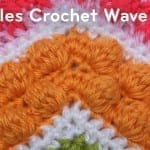 Bobbles Stitch Crochet Wave Pattern