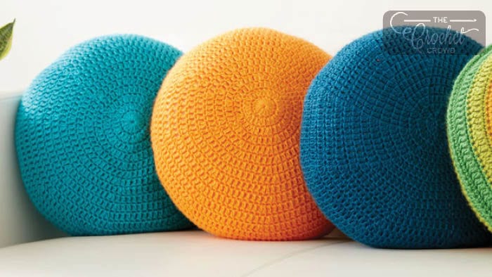 Crochet Full Circle Pillows