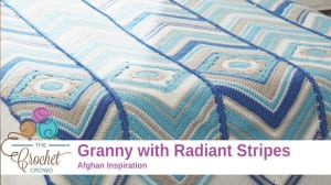 Crochet Granny with Radiant Stripes Pattern