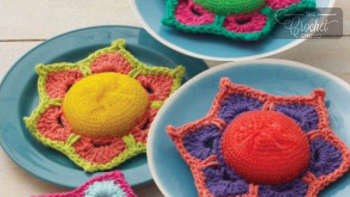 Crochet Posey Scrubby Pattern + Tutorial