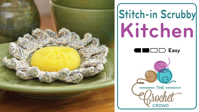 Crochet Sunshine Scrubby Pattern + Tutorial