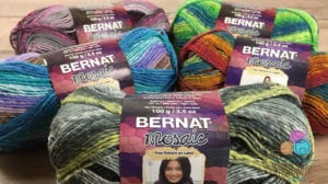 BernaBernat Mosaic Yarn by Yarnspirations Pattern