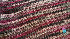 Bernat Mosaic Tile Afghan Pattern