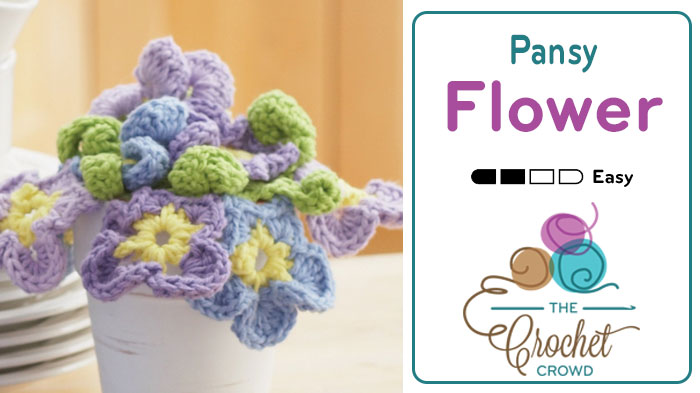 Crochet Pansy Pattern