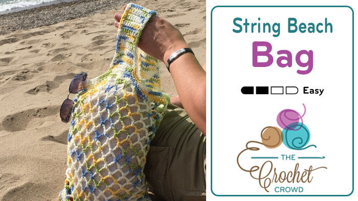 Crochet String Beach Bag