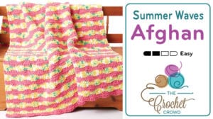 Crochet Summer Waves Afghan