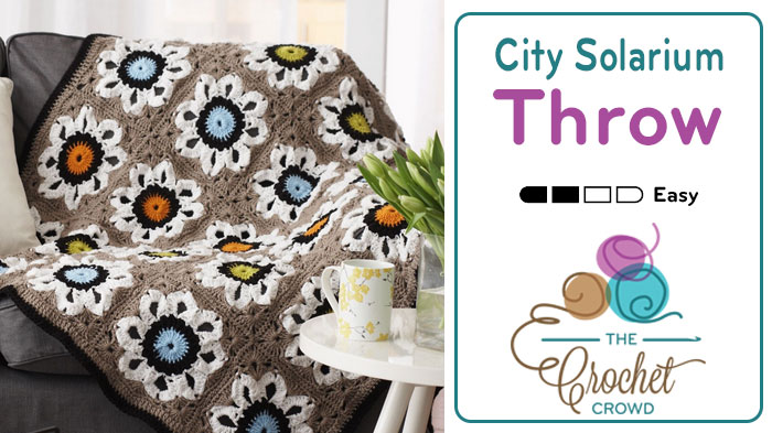 Crochet City Solarium Throw