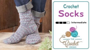 crochet ladies socks