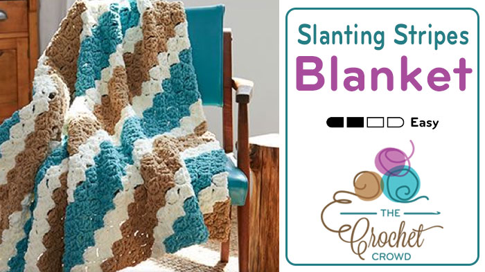 Bernat Baby Stripe Blanket Crochet Kit