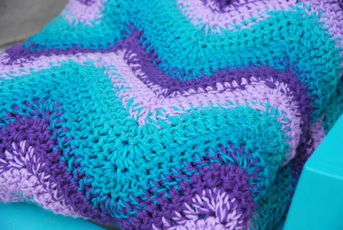 Sweet Memories Blanket crocheted by Jeanne Steinhilber