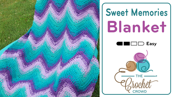 Sweet Memories Blanket crocheted by Jeanne Steinhilber