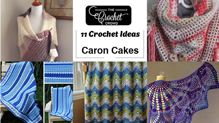 Caron Anniversary Cakes yarn crochet with the corner to corner stitch.  Beginner Friendly. 