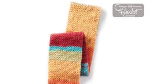Crochet Simple Texture Scarf