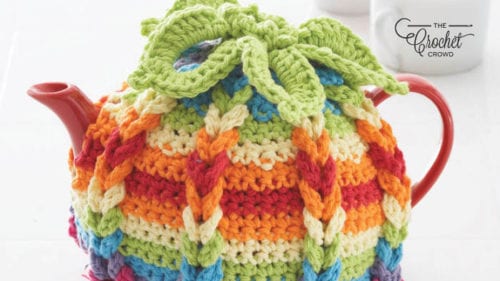 Crochet Tea Pot Cover Pattern + Tutorial | The Crochet Crowd