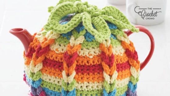 Crochet Tea Pot Cover Pattern + Tutorial | The Crochet Crowd