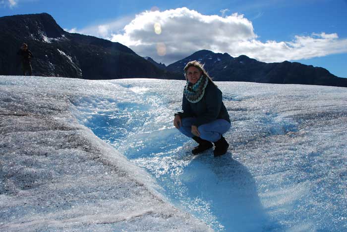 Glacier Cowl by Jeanne Steinhilber