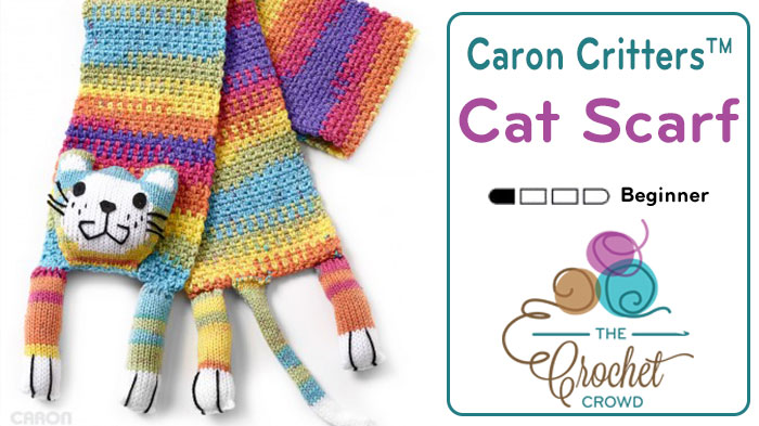 Crochet Critters Cat Dog Scarf Tutorial The Crochet Crowd