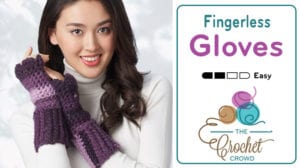 Crochet Fingerless Gloves Pattern