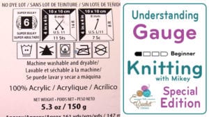 Understand Knitting Gauge & Tension