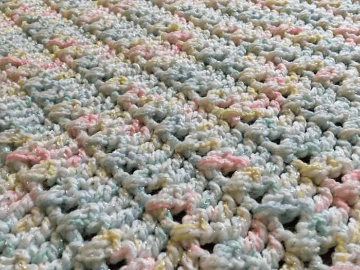 Crochet Quick Preemie Blanket by Jeanne Steinhilber