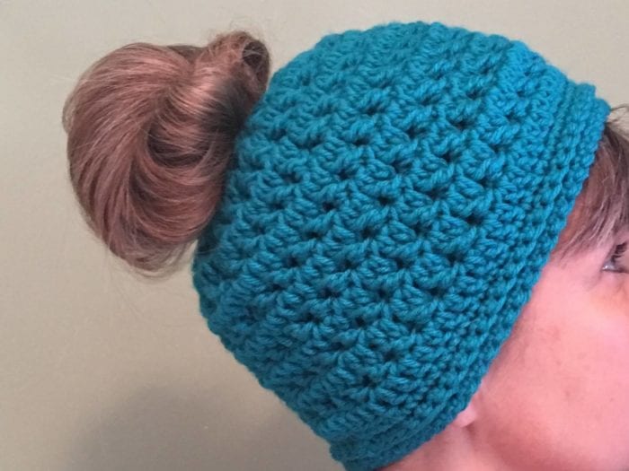 Frenzy Messy Bun PonyTail Hat